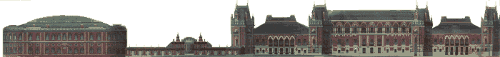 Панорама Хлебного дома и Большого Дворца